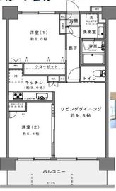 グランウィッシュ浅草イースト 3階 間取り図