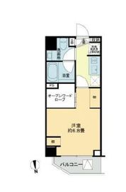 ライオンズフォーシア中野 606 間取り図
