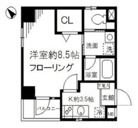 智光ビル 603 間取り図