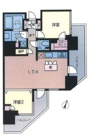 プレミスト白金 9階 間取り図