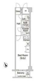 コンフォリアたまプラーザ 210 間取り図