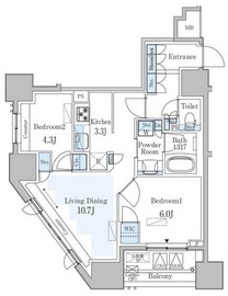 GRAN PASEO横濱関内PREMIUM (グランパセオ横濱関内プレミアム) 903 間取り図