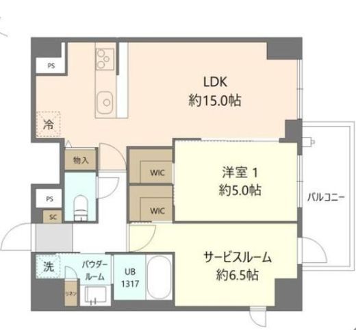 ダーシャモリ 702 間取り図