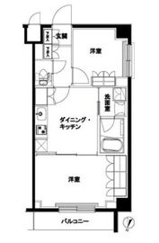 ルーブル北嶺町 2階 間取り図
