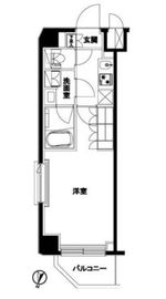 ルーブル北嶺町 7階 間取り図