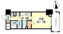 レキシントン・スクエア新宿御苑 404 間取り図