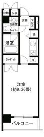 ノナプレイス渋谷神山町 208 間取り図