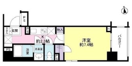 レキシントン・スクエア新宿御苑 501 間取り図