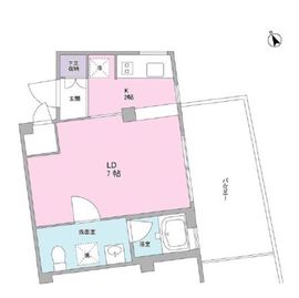 ソヨカゼテラス永福町 501 間取り図