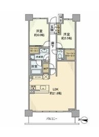 パークホームズ杉並和泉ザレジデンス 6階 間取り図