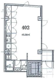 BIRTH神宮前 (バース神宮前) 402 間取り図