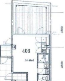 BIRTH神宮前 (バース神宮前) 403 間取り図