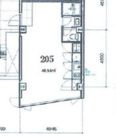 BIRTH神宮前 (バース神宮前) 205 間取り図