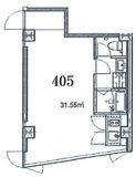 405 間取り図