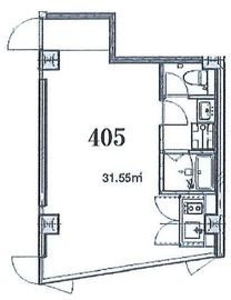 BIRTH神宮前 (バース神宮前) 405 間取り図