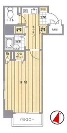 メインステージ日本橋人形町 7階 間取り図