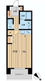 六本木ライズハウス 602 間取り図