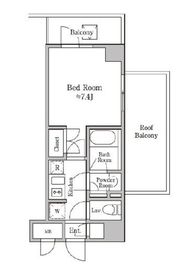 レジディア板橋 608 間取り図