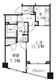 下北沢パークハウス 1階 間取り図