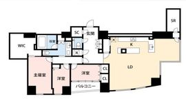 パークマンション赤坂氷川坂 13階 間取り図