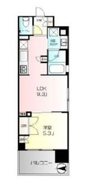 ブリリア四谷三丁目 2階 間取り図