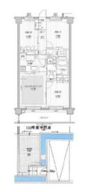 Nステージ東小金井 110 間取り図