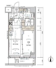 アルコバレーノ錦糸町 3階 間取り図
