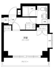 パークサイド九段 9階 間取り図