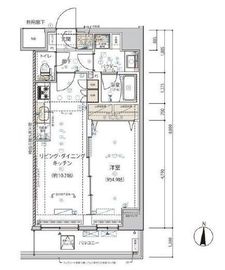 アルコバレーノ錦糸町 9階 間取り図