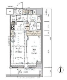 アルコバレーノ錦糸町 7階 間取り図