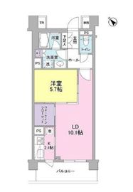 ブローテ大倉山 320 間取り図