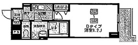 ルミエール門前仲町 202 間取り図