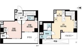 オープンレジデンシア四谷三丁目 1階 間取り図