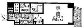 ルミエール門前仲町 201 間取り図