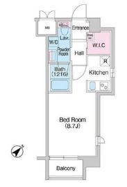 コンフォリア大森町 308 間取り図