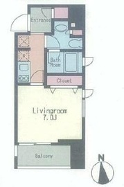 ウェルスクエア神保町 3F2 間取り図