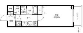 エルスタンザ駒形 202 間取り図