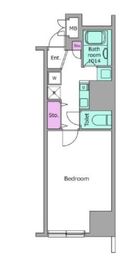 パークフラッツ西早稲田 701 間取り図