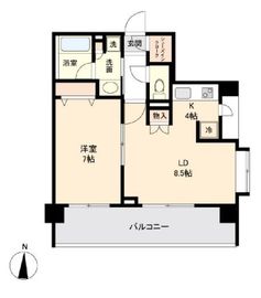 カッシア新高円寺 702 間取り図