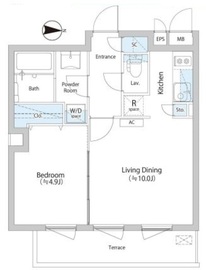 LAPIS武蔵小山 103 間取り図