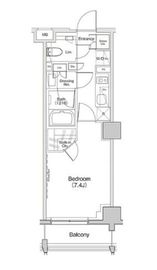 ザ・パークハビオ下北沢 209 間取り図