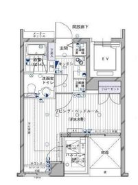 ガイアシティ三番町 202 間取り図