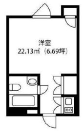 ロイヤル赤坂サルーン 2階 間取り図