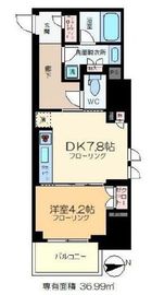 アトラス秋葉原アロマコート 13階 間取り図