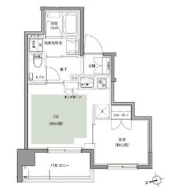アージョ大崎 7階 間取り図