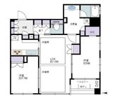 サンクレイドル御苑内藤町 5階 間取り図