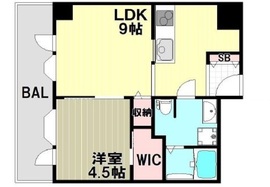 インペリアル南麻布コート＆サテライト 6階 間取り図
