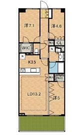 グランドメゾン元住吉サウステラス 1階 間取り図