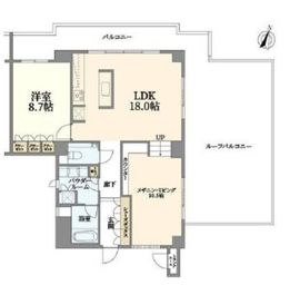 深沢ハウス 5階 間取り図