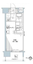 パークキューブ板橋本町 1405 間取り図